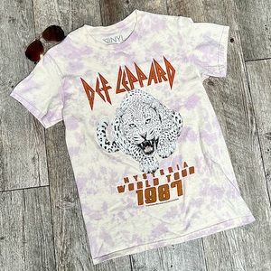 Vinyl Icons | Def Leppard cotton T